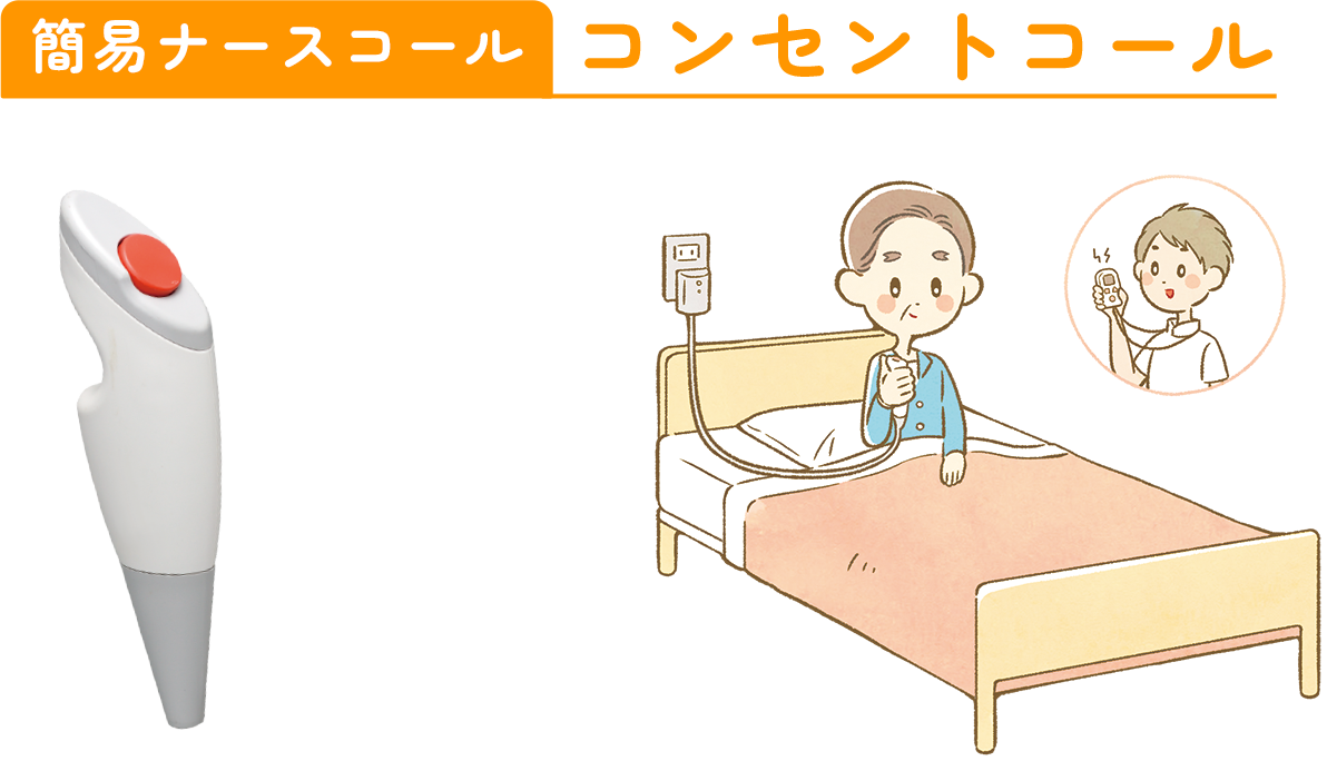 簡易ナースコール コンセントコール