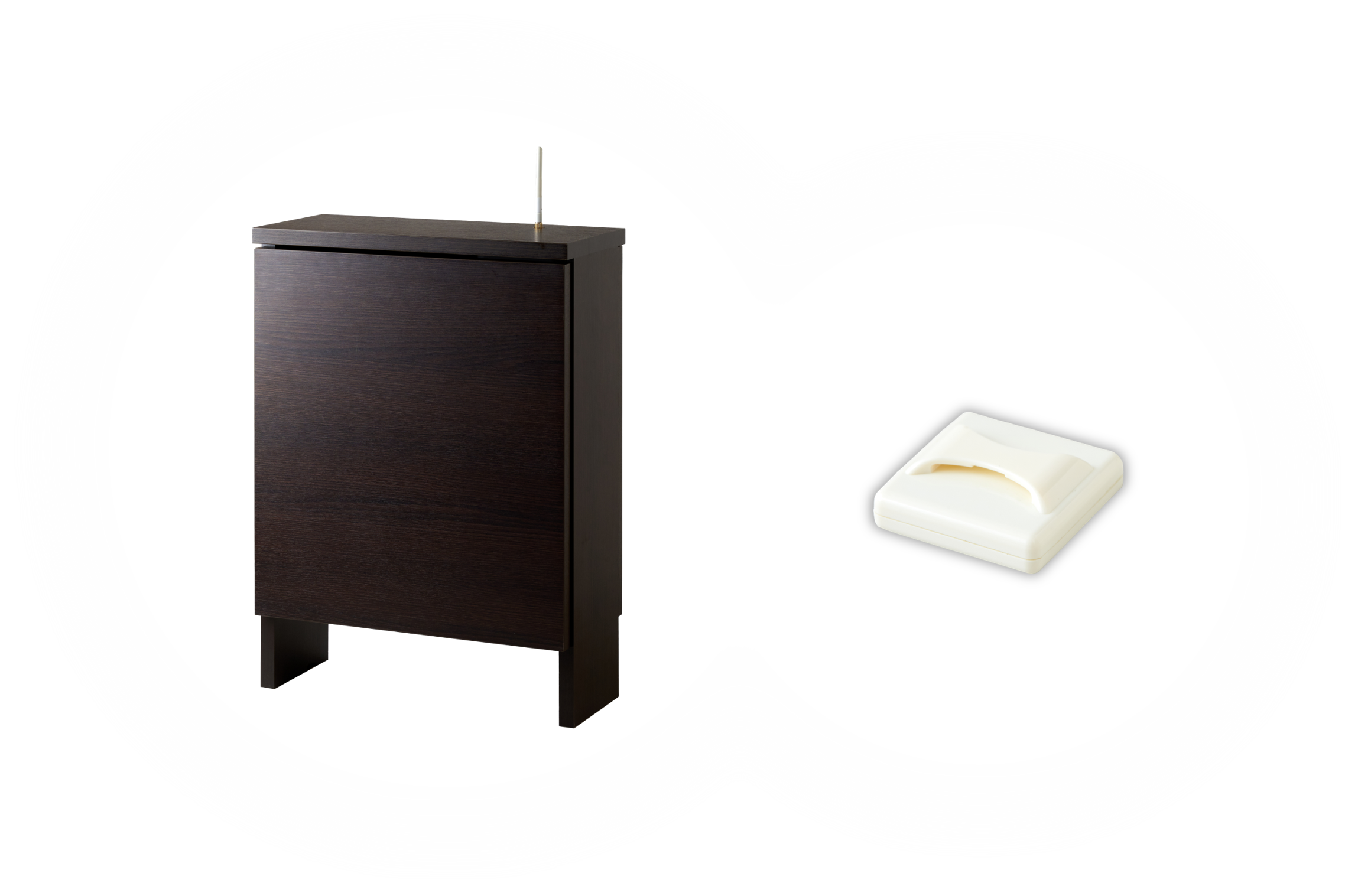 リストバンドに穴あきタグを装着！特定対象者の徘徊をキャッチ！